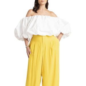 Женский топ-пуховик ELOQUII, Powder white