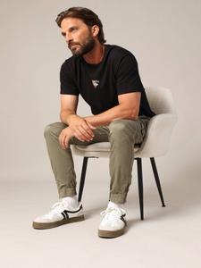 Зауженные брюки-карго Deeluxe GARDEN, оливковый