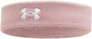 Under Armour мужская спортивная повязка на голову, (673) Tourmaline Pink/White