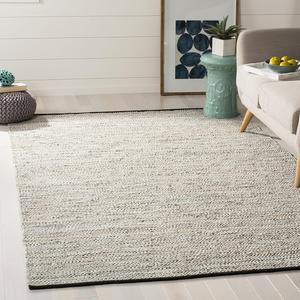 Ковер SAFAVIEH, 122 x 183 см, Vintage Leather Collection, Beige, ручной работы из кожи, идеально подходит для помещений с высокой проходимостью: прихожая, гостиная, спальня (VTL104B)