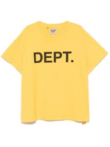 Футболка с логотипом GALLERY DEPT., желтый