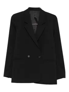 Двубортный блейзер с накладными карманами Eric Bompard, серый