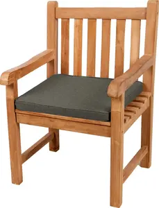 Подушка-сиденье для скамеек, садовых качелей, сидений, гладкая. FK5 (60x60x5, темно-зеленый)