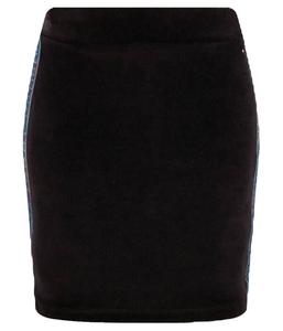 Юбка Tommy Hilfiger трикотажная облегающая, черный