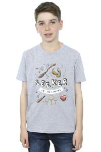 Футболка «Искатель на тренировке» Harry Potter, серый