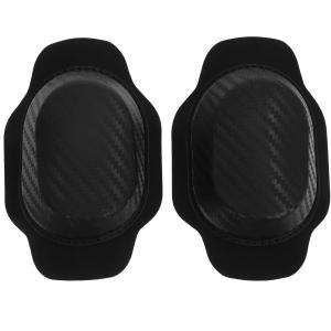 Регулируемые защитные мотоциклетные наколенники UPKOCH с застежкой-липучкой, универсальная экипировка для езды на велосипеде, черные, из полиуретана, для использования на открытом воздухе., Black