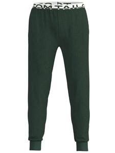 Tom Tailor Длинные брюки «Брюгге» в зелено-средне-меланжевом цвете