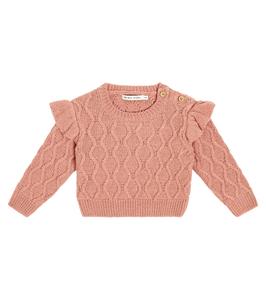 Свитер Baby Fantasy из смесовой шерсти The New Society, Rose Dust