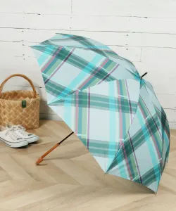 Большой зонт в клетку тартан