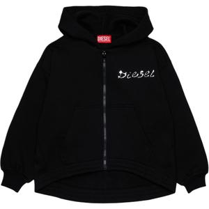 Детская куртка с капюшоном Moderate DIESEL, черный