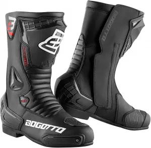 Мотоциклетные ботинки Bogotto Losail, черные, размер 44, Black