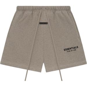 Флисовые шорты Fear Of God Essentials, серый