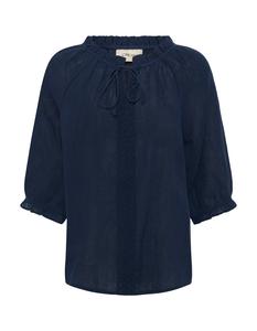 Блуза Cream Bellis, темно-синий