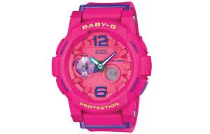 CASIO Часы Women's BABY-G Red Watch BGA-180-4B3, Pink Dial