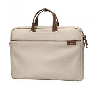 Портативная тканевая сумка-портфель для ноутбука обычная женская разноцветная GOLF, абрикосовая