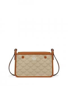 Маленькая сумка через плечо Himmel Lauretos MCM, цвет Tan/Beige