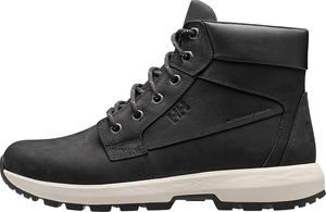 Мужские зимние кожаные ботинки Helly-Hansen Bowstring Primaloft водонепроницаемые, черный/кремовый