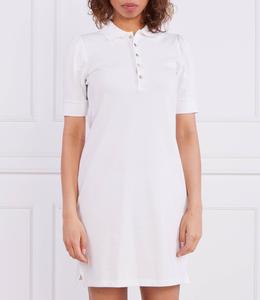 Платье LAUREN RALPH LAUREN CHACE-SHORT SLEEVE-CASUAL DRESS, белый