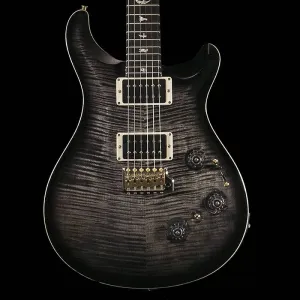 Электрогитара PRS Custom 24 Piezo в цвете Charcoal Burst с 10-слойной декой