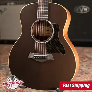Taylor-guitars GS Mini-e Special Edition акустико-электрическая - Прозрачный черный с футляром GS Mini