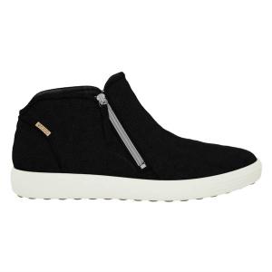 ECCO Женские мягкие ботильоны Soft 7 черного цвета