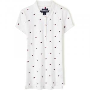 Tommy Hilfiger Пижамная рубашка Polo Women's White Print