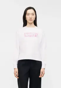 Толстовка с цветочным логотипом Karl Lagerfeld Jeans, White