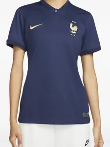Футболка FFF 22/23 Stadium Home Dri-FIT Midnight Navy/Metallic Nike, синий