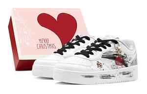 ANTA Низкие, износостойкие, противоскользящие, женские, кроссовки для скейтбординга, белые, черные, красные