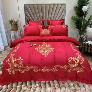 FGDSEEEKJUFHH Комплект постельного белья с вышивкой Colour 2