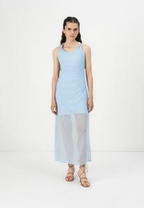 Повседневное платье HALTER DRESS Abercrombie & Fitch, темно-синий