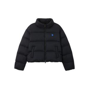 ADER ERROR Пуховик Women's Black с воротником-стойкой, умеренно объемный