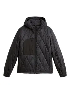 Куртка с ромбовидным узором WOOLRICH, черный