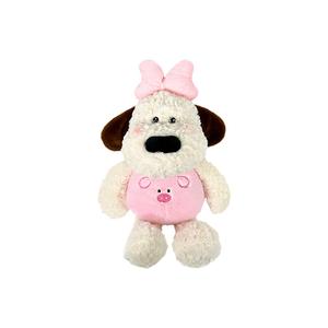 Куклы Bowknot Puppy плюшевые куклы высота 30см Princess lovers, розовый