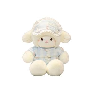 Мягкая и очаровательная пижамная кукла в виде бегущего ягненка плюшевая игрушка высота 35см/45см Princess lovers