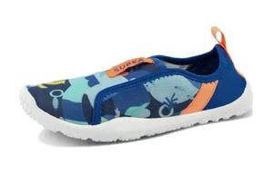 DECATHLON Акваобувь 120 Beach Party Low Top детские повседневные кроссовки синий оранжевый Kids