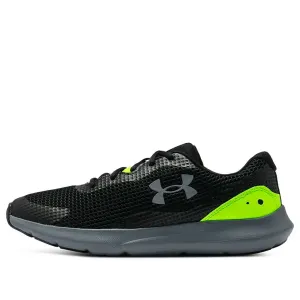 Кроссовки surge 3 'black green' Under Armour, черный