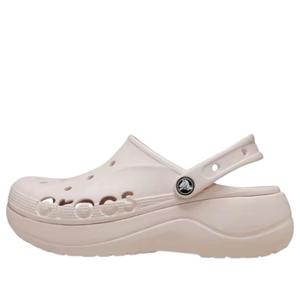 Сабо (WMNS) Crocs Baya Platform Clog 'Barely Pink'