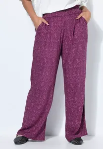 Широкие брюки с узором «пейсли» Studio Untold, Berry