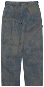 Брюки thisisneverthat Bleached Double Knee Pant 'Blue', синий