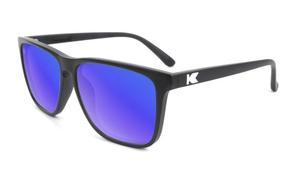 KNOCKAROUND Солнцезащитные очки для взрослых – Категория 3, поляризованные – Матово-черные/Лунный блеск
