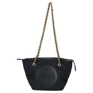 TORY BURCH Элла Сумка через плечо из переработанного нейлона малая женская черная