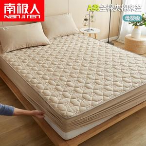 Antarctic Простыня на резинке 150х200 см, стеганая, из хлопка класса А, цвет Kaki