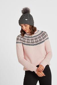 Вязаная шапка Leedon Tog 24, серый