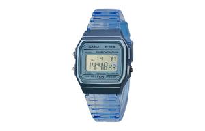 CASIO Часы Retrofit Series Quartz Movement Resin Strap Watch Unisex Blue Dial