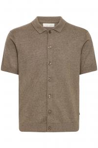 Casual Friday Футболка Regular fit 'CFBELLS' в коричневом цвете