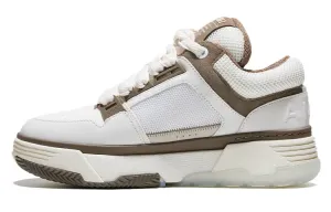 MA-1 'Белая шамуа коричневый' AMIRI, белый коричневый