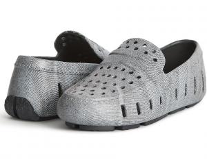 Лоферы Floafers Kids Prodigy Driver Print, цвет Black Denim