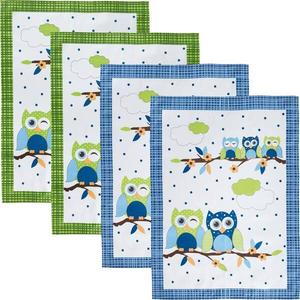 Кухонное полотенце Erwin Müller 4er-Pack, 50x1x70 см цвет eule