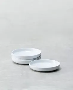 Меламиновые медные тарелки для хлеба и масла, набор из 4 шт. Fortessa, white